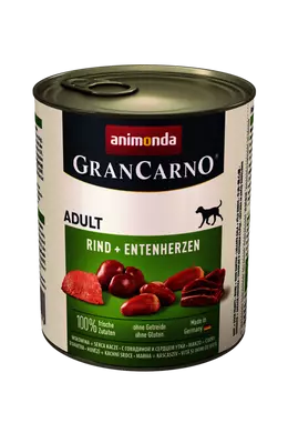 Animonda GranCarno Adult marha - kacsaszív 800g