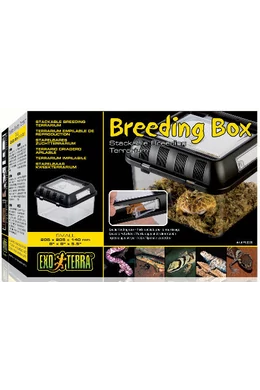 Exo Terra Breeding Box / Stackable Breeding Terrarium 20,5×20,5×14cm Small