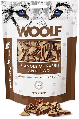 Woolf Nyúlhús Háromszög - 100g