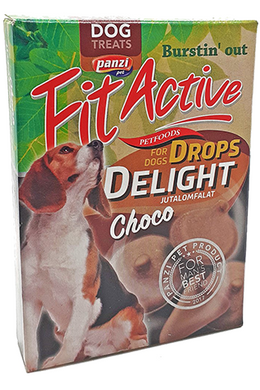 Fitactive Delight Choco Drops - Kutyacsoki - 100g