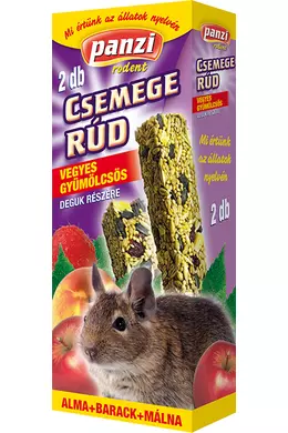 Panzi Duplarúd Degu Gyümölcs