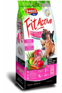 FitActive Dog - Száraztáp - Hypoalergenic XXL Junior Bárány, Rizs és Alma - 15kg XXL