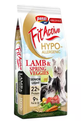 FitActive - Originals - Hypoallergenic Senior/Light Bárány és Zöldségek 15kg