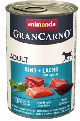 Animonda Grancarno Adult Lazac és Spenót 400g