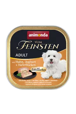 Animonda Vom Feinsten Adult Csirke - Joghurt - Zabliszt 150g