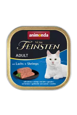 Animonda Vom Feinsten Adult - 100g Lazac és Garnéla