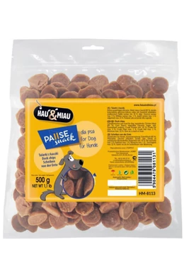 Hau Miau Snack - Kacsahús Tallér - 500g