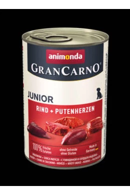 Animonda Grancarno Junior Marha - Pulykaszív 400g