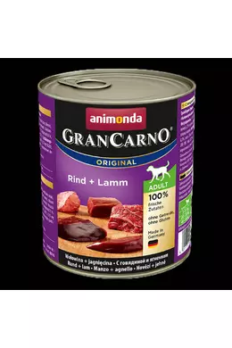 Animonda Grancarno Adult Marha - Bárány 800g