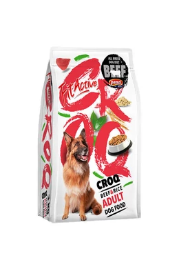 FitActive Dog - Száraztáp - Croq Premium Beef&amp;Rice 3kg