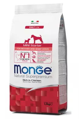 Monge - Natural SuperPremium - Mini Starter - Chiken 15kg