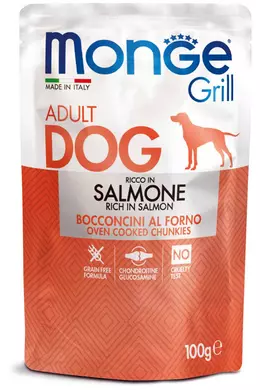 Monge Grill Adult Dog - Salmon - Lazac 100g