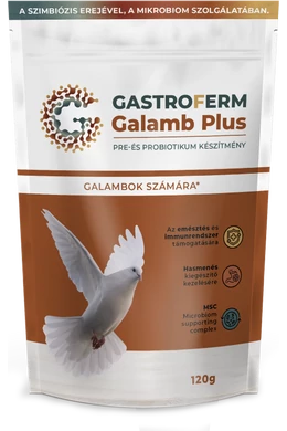 GastroFerm Galamb Plus - Galambok Számára - Prebiotikum és Probiutikum - 120g