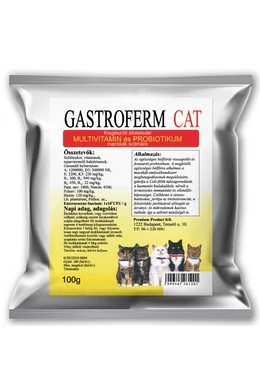 GastroFerm Cat Macska - Multivitamin és Probiutikum - 100g