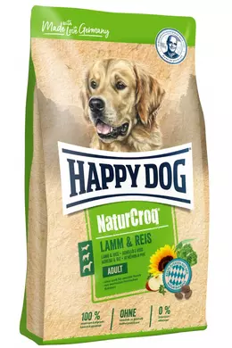 Happy Dog Natur - Croq Lamm/Reis - Bárány &amp; Rizs - 1kg