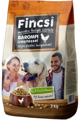 Fincsi Dog Száraztáp Baromfi Izesítéssel 3kg