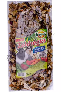 Trópus - Rágcsáló Nasi Zöldségkeverék 450ml