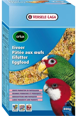 Orlux Eggfood Dry Big Parakeets &amp; Parrots - Tojásos Lágyeleség Óriás Papagájnak - 800g