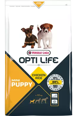 Opti Life Puppy Mini Chicken &amp; Rice - Csirkés - 2,5kg