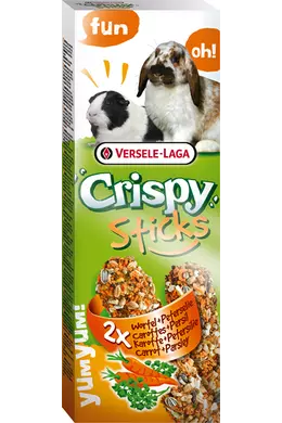 Crispy Sticks Rabbits-Guinea Pigs Carr - Duplarúd Tengerimalac, Nyúl Répa, Petrezselyem