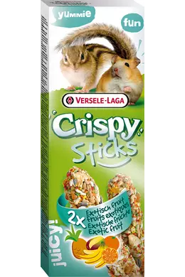 Crispy Sticks Hamsters-Squirrels Exotic Fruit - Duplarúd Mókus, Hörcsög Gyümölcsös