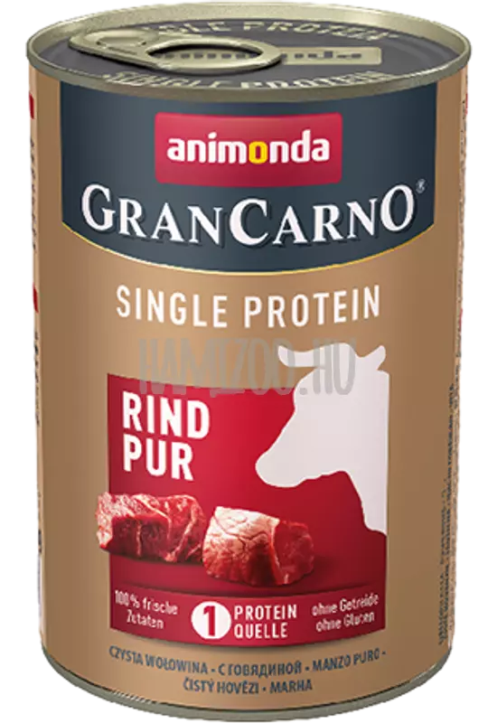 Animonda Grancarno Single Protein Adult Marha 400g