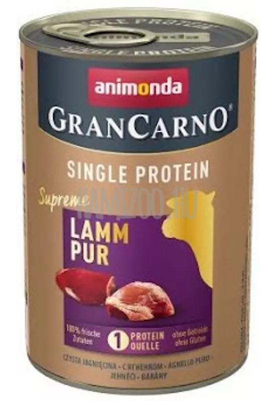 Animonda Grancarno Single Protein Adult Bárány 400g