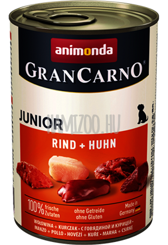 Animonda Grancarno Junior Marha - Csirke 400g