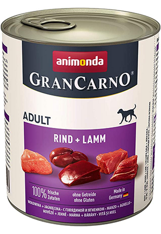 Animonda Grancarno Adult Marha - Bárány 800g