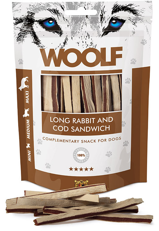 Woolf Nyúlhús Szendvics - 100g