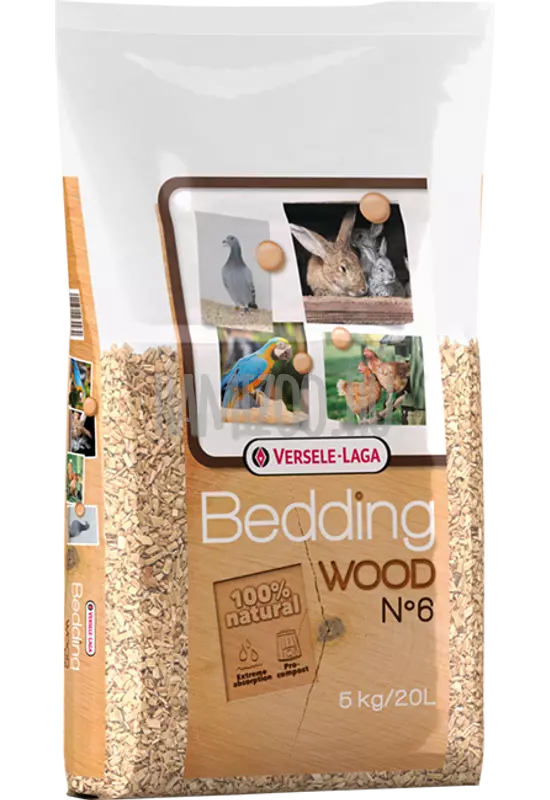 Versele-Laga Wood Bedding N° 6 - 20l - 5kg