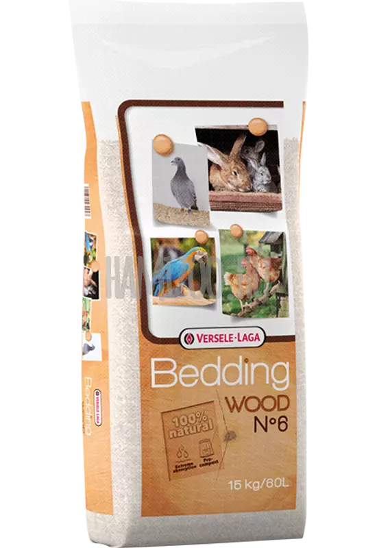 Versele-Laga Wood Bedding N° 6 - 60 - 15kg