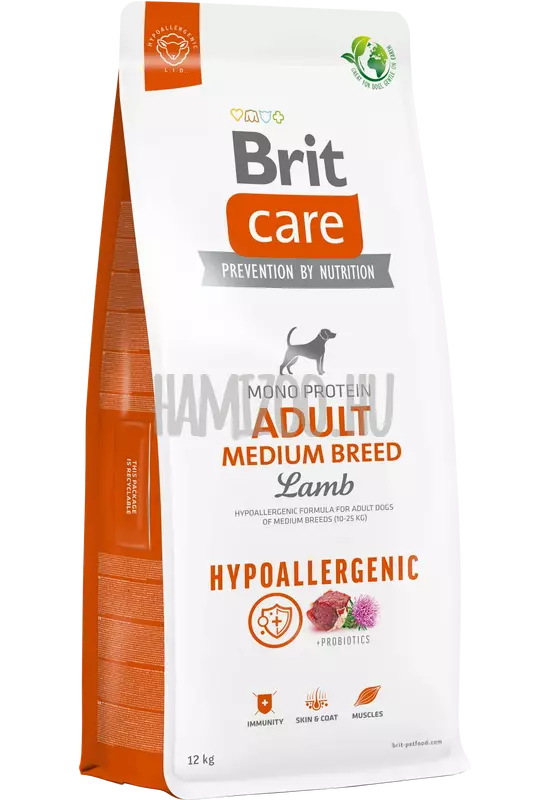 Brit Care Adult Medium Breed Lamb &amp; Rice 12kg