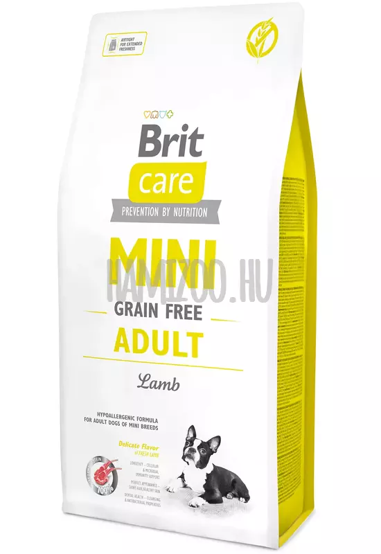 Brit Care Mini Grain Free Adult Lamb 7kg