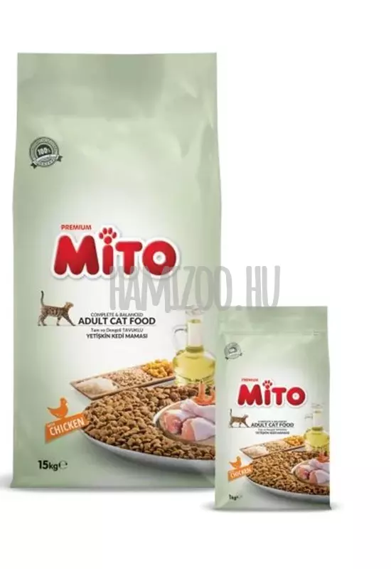 Mito - Macska Száraztáp - Adult Csirke 1kg