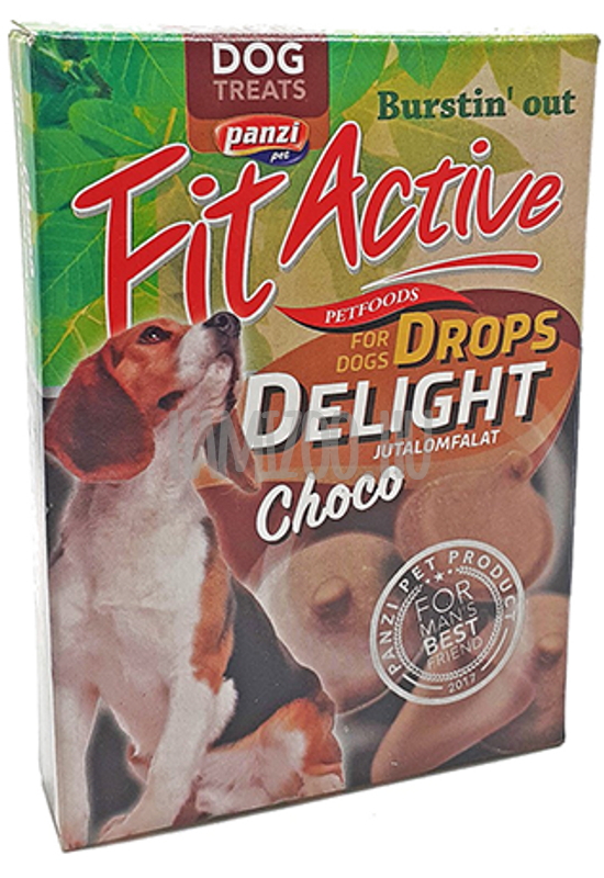 Fitactive Delight Choco Drops - Kutyacsoki - 100g