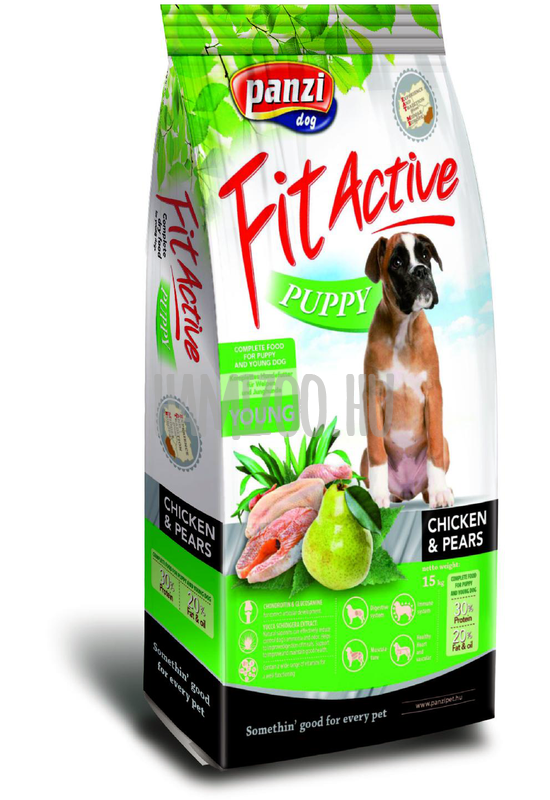 Fitactive Dog - Száraztáp - Puppy Csirke és Körte - 15kg