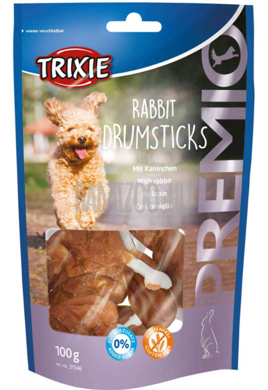 Trixie Premio Rabbit Drumsticks - Nyúl Comb 100g