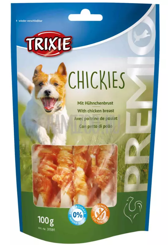 Trixie Kutyanasi Premio Chickies - 100g