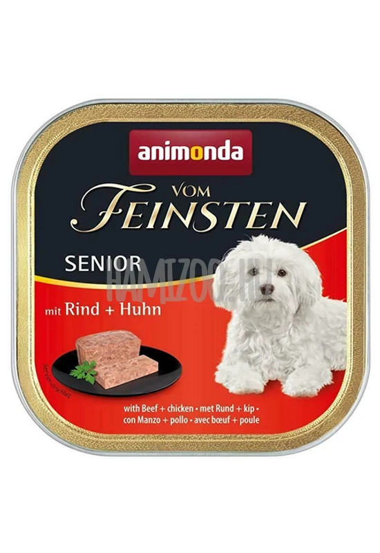 Animonda Vom Feinsten Senior Marha - Baromfi 150g