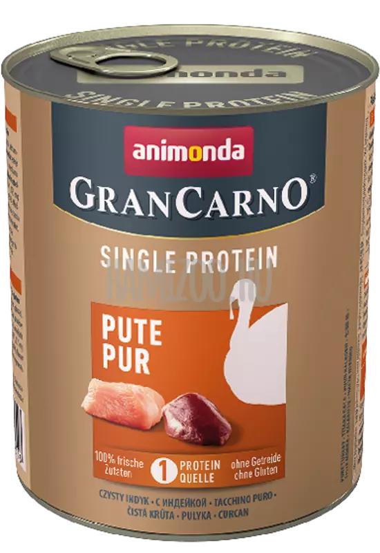 Animonda Grancarno Single Protein Adult Pulyka 800g