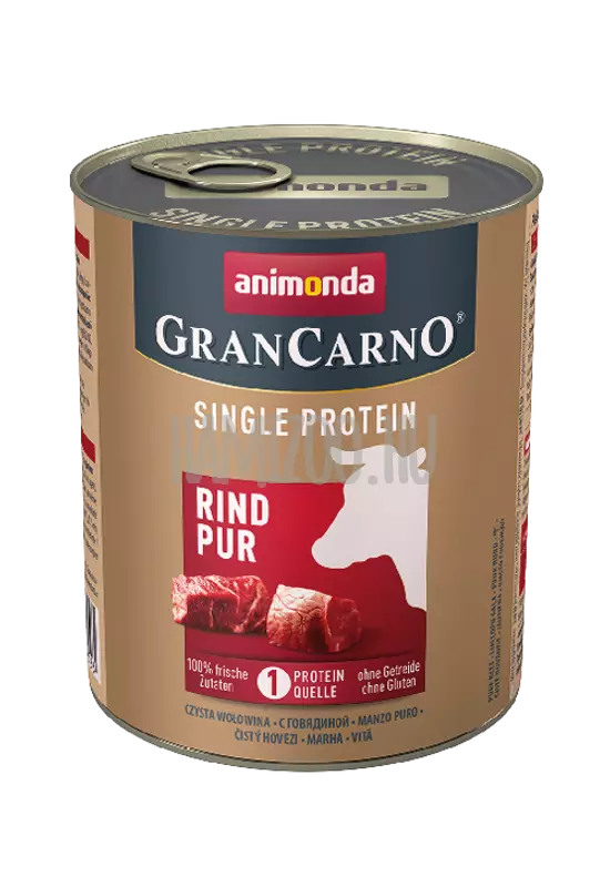 Animonda Grancarno Single Protein Adult Marha 800g