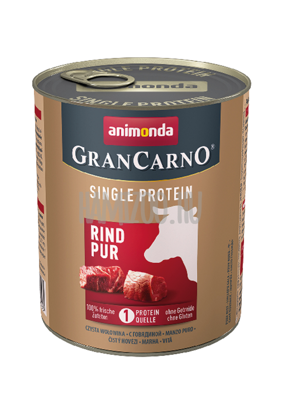 Animonda Grancarno Single Protein Adult Marha 800g