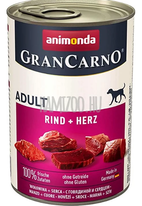 Animonda Grancarno Adult Marha - Szív 400g