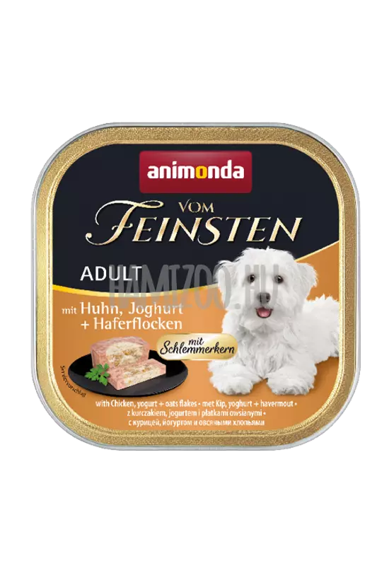 Animonda Vom Feinsten Adult Csirke - Joghurt - Zabliszt 150g