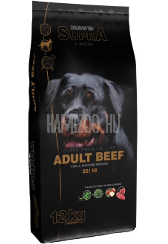 Supra Dog Adult Beef - 12kg