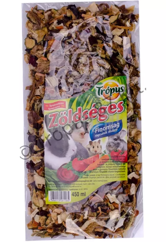 Trópus - Rágcsáló Nasi Zöldségkeverék 450ml