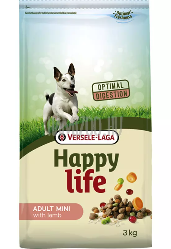 Happy Life Adult Mini With Lamb - Bárányhússal - 3kg