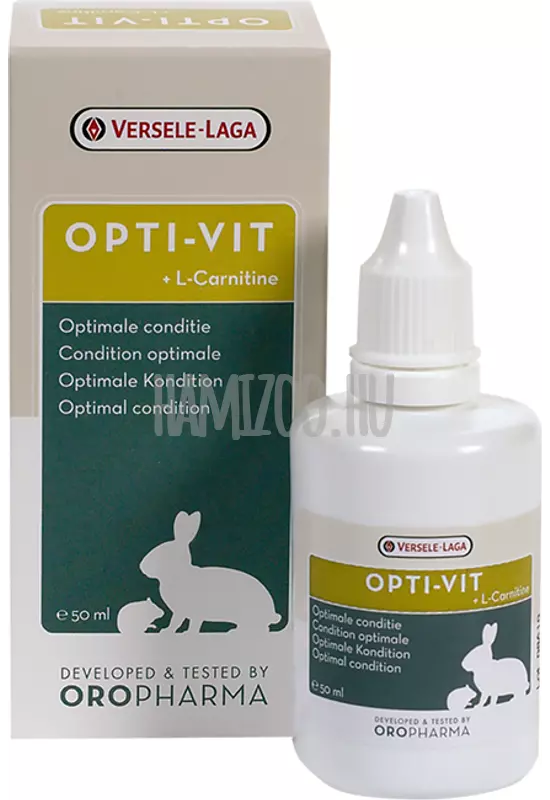 Oropharma Opti-Vit - Multivitamin Rágcsáló Hoz és Nyúlhoz - 50ml